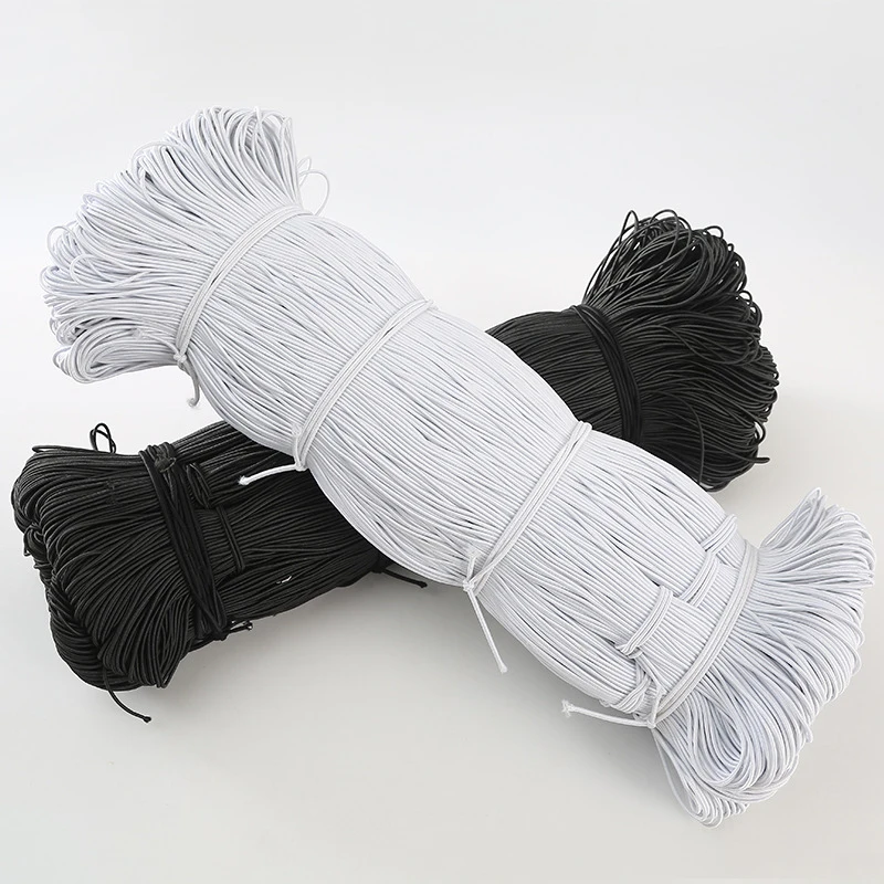 Candy Sour Strip - Wholesale 1mm/2mm/3mm White Black Thin Round