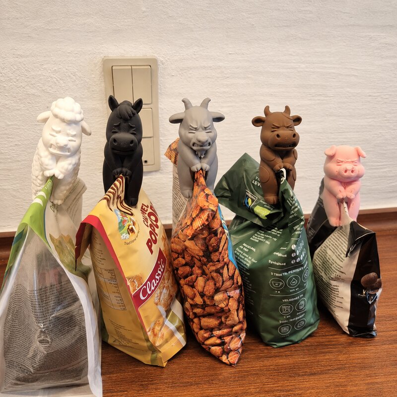 Food Halloween Snacks - 3D Printed Angry Animal Snack Bag