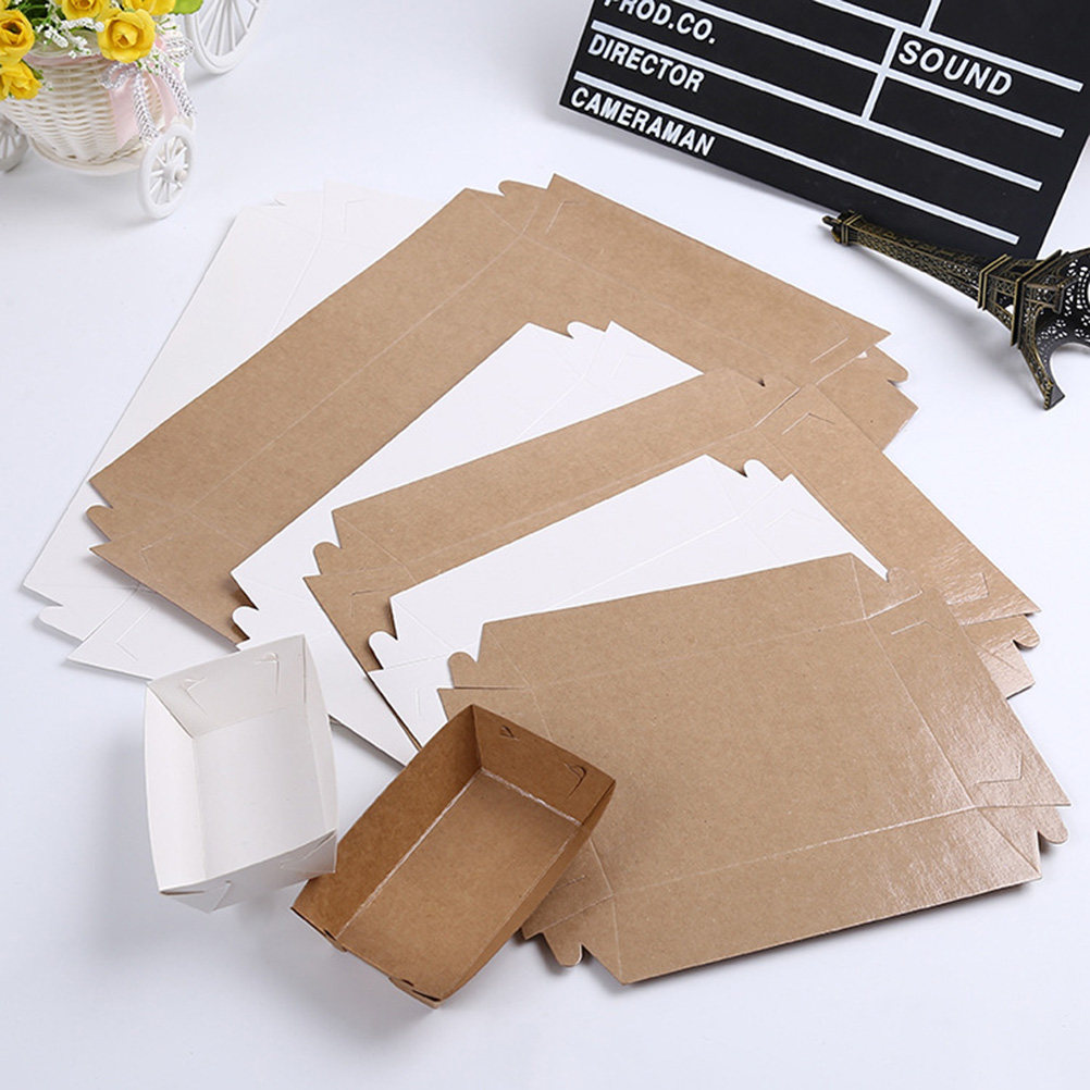 30Pcs Boat Shaped Disposable P - Food Snacks Box 评论和价格