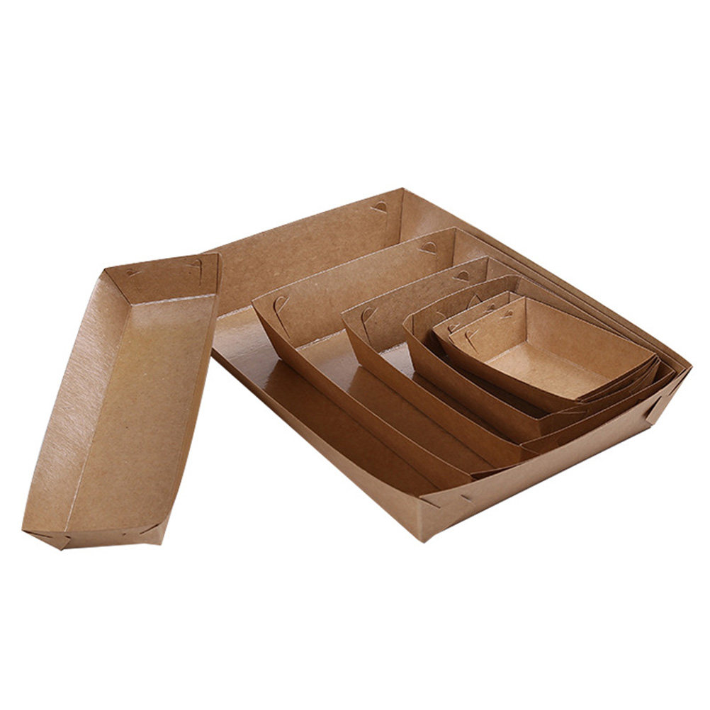 30Pcs Boat Shaped Disposable P - Food Snacks Box 评论和价格