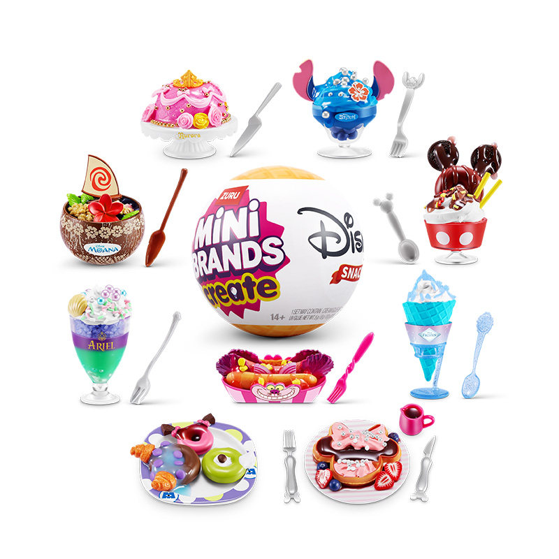 Zuru Mini Brands Create Disney - Food Snacks Box 评论和价格