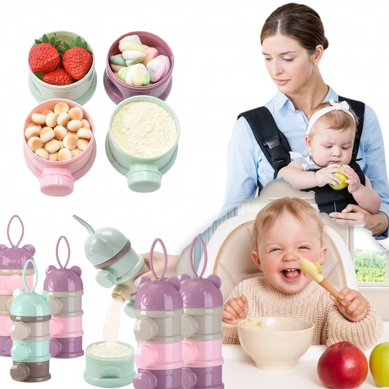 3/4 Layer Colored Milk Powder  - Food Snacks For Toddlers 评论和价格