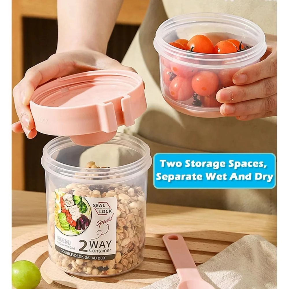 Portable Salad Cup Breakfast C - Food Snacks Box 评论和价格