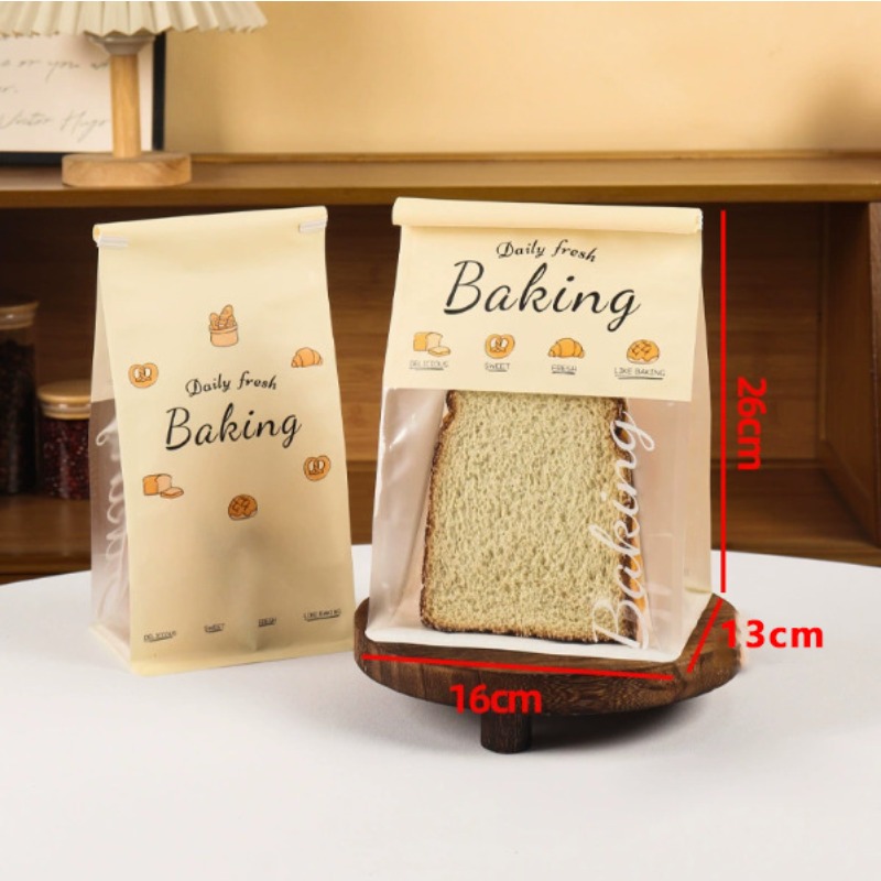 Bakery Toast Bread Packaging B - Food Halloween Snacks 评论和价格