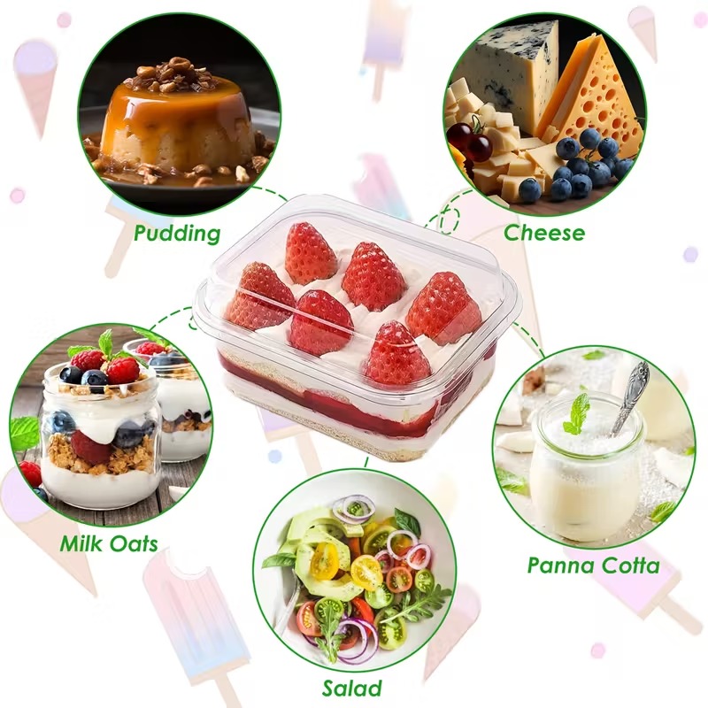 10/20PCS Disposable Square Bag - Food Snacks Box 评论和价格