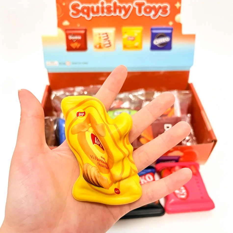 1-12Pcs Blind Box Squishy Toys - Food Snacks Box 评论和价格