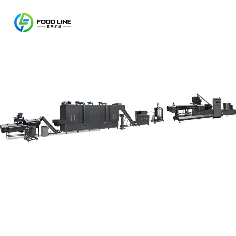 Customized Double Screw Extrud - Food Snacks Making Machine 评论和价格