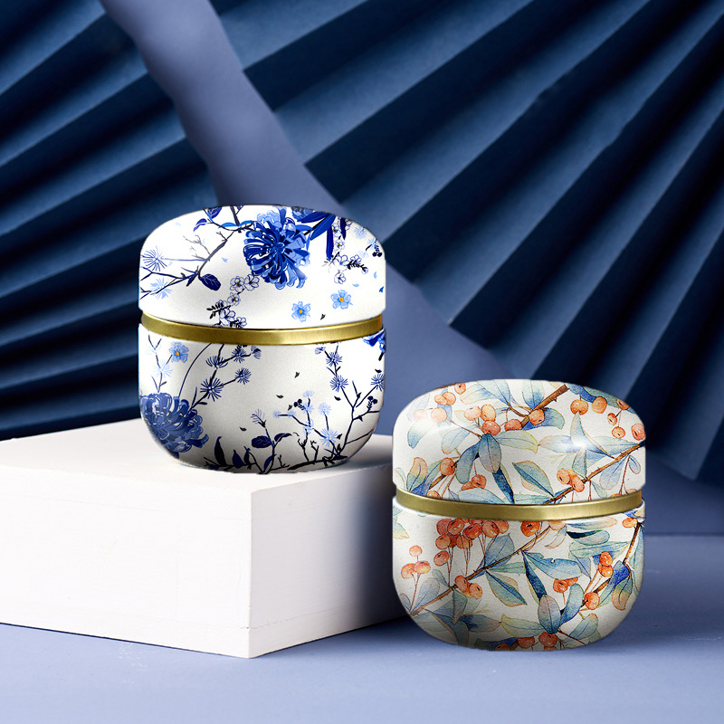 Tea Containers Candle Cans Tea - Food Snacks Box 评论和价格