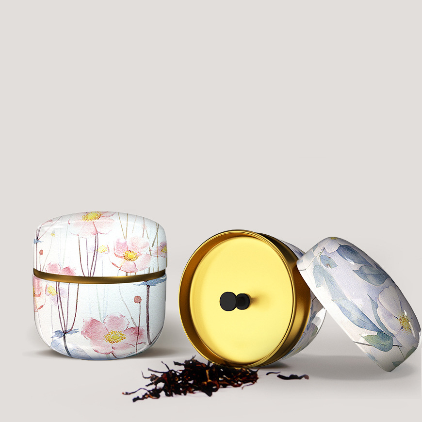 Tea Containers Candle Cans Tea - Food Snacks Box 评论和价格