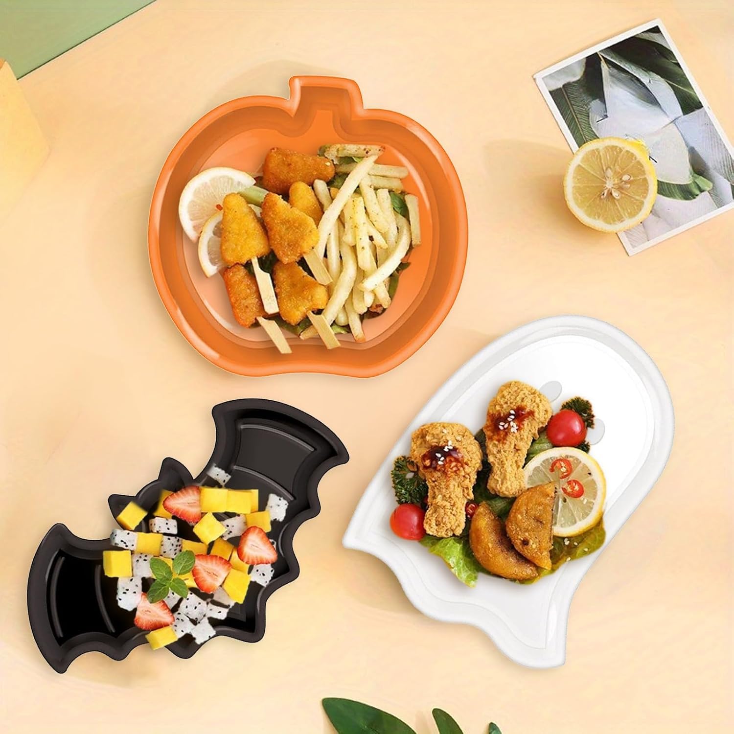2026 Reusable Halloween Servin - Food Halloween Snacks 评论和价格