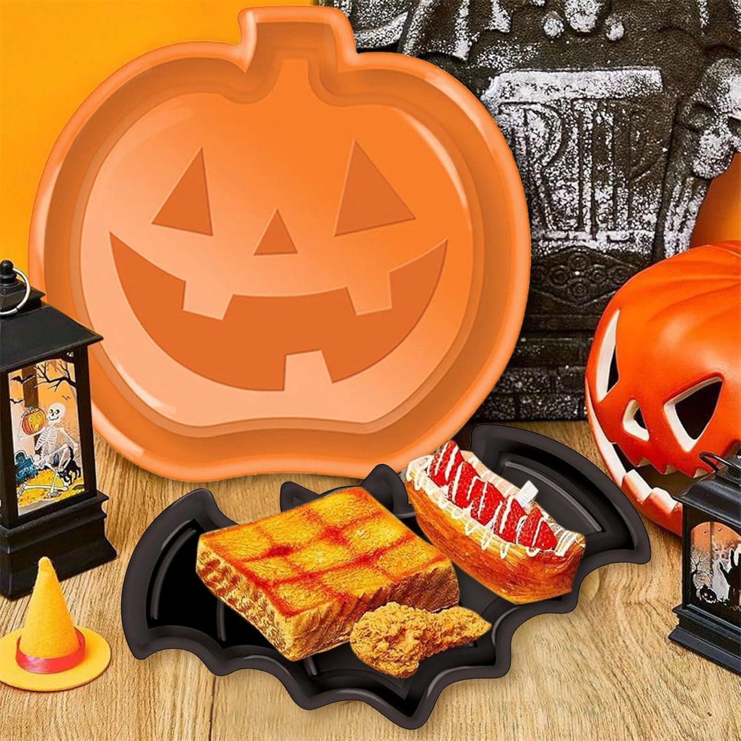 2026 Reusable Halloween Servin - Food Halloween Snacks 评论和价格