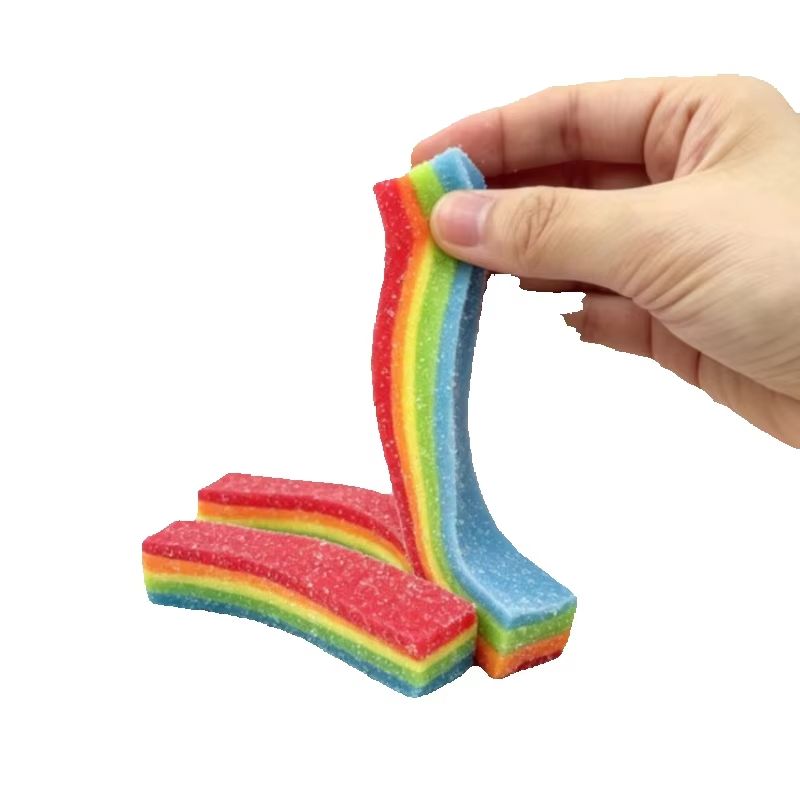 Squishy Rainbow Strip Stress B - Candy Sour Strip 评论和价格