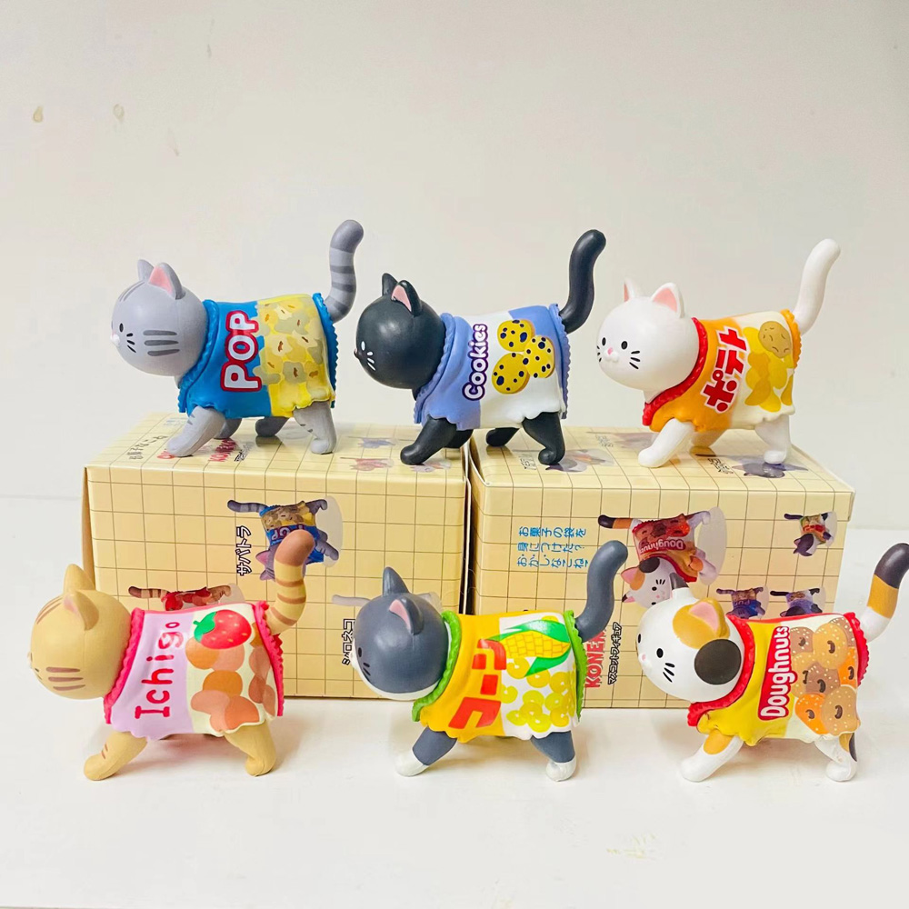 Cat Themed Blind Box Candy Pac - Food Snacks Box 评论和价格