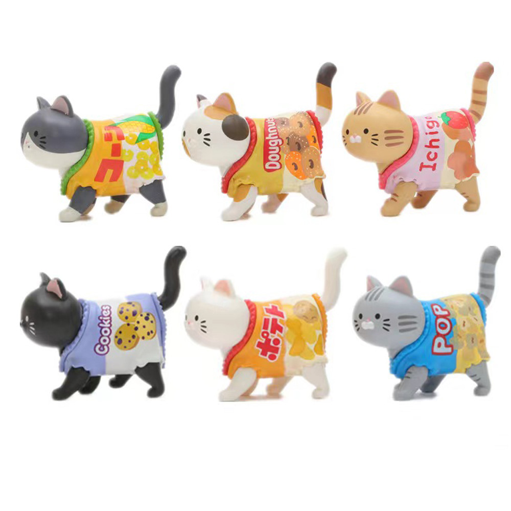 Cat Themed Blind Box Candy Pac - Food Snacks Box 评论和价格