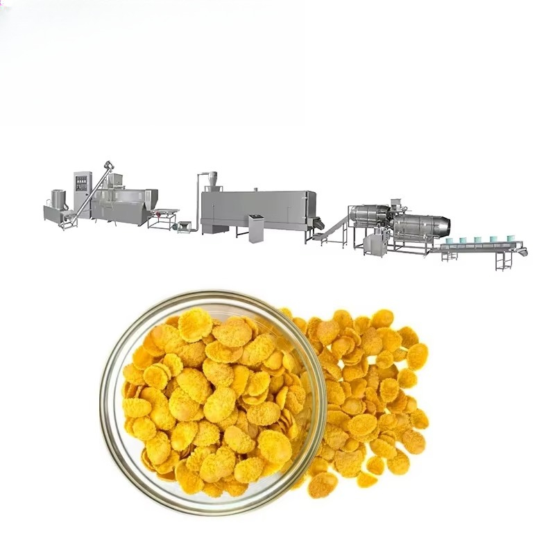 Crispy Corn Flakes Breakfast C - Food Snacks Making Machine 评论和价格