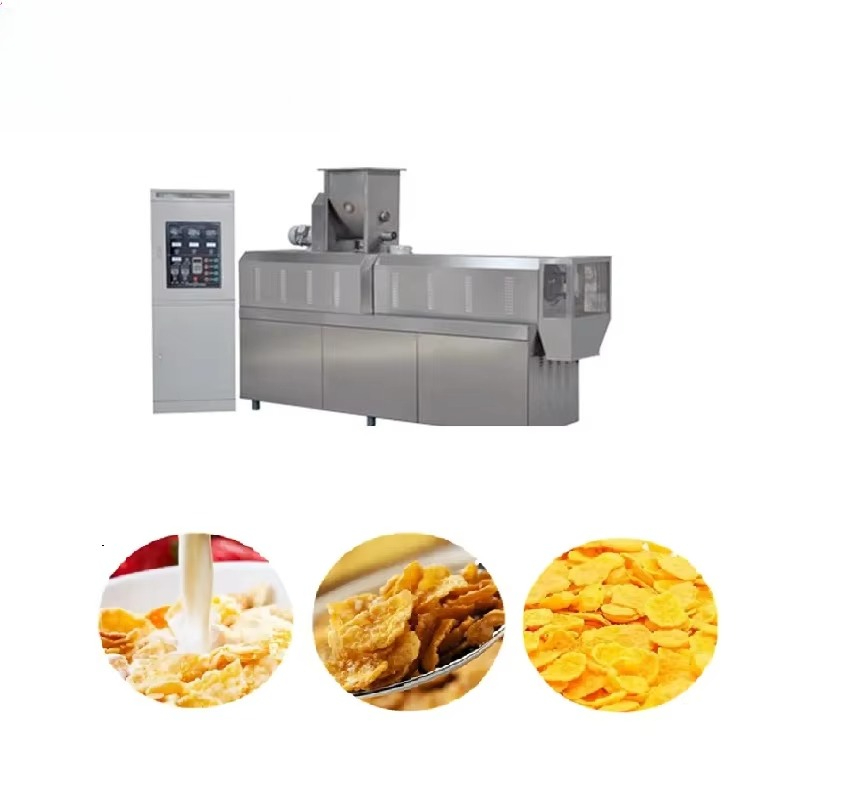 Crispy Corn Flakes Breakfast C - Food Snacks Making Machine 评论和价格