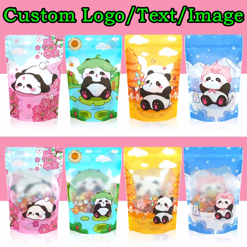 100PCS Aluminum Foil Stand-up  - Food Halloween Snacks 评论和价格