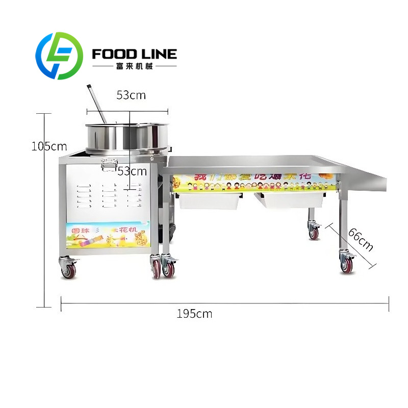Caramel Popcorn Making Machine - Food Snacks Making Machine 评论和价格