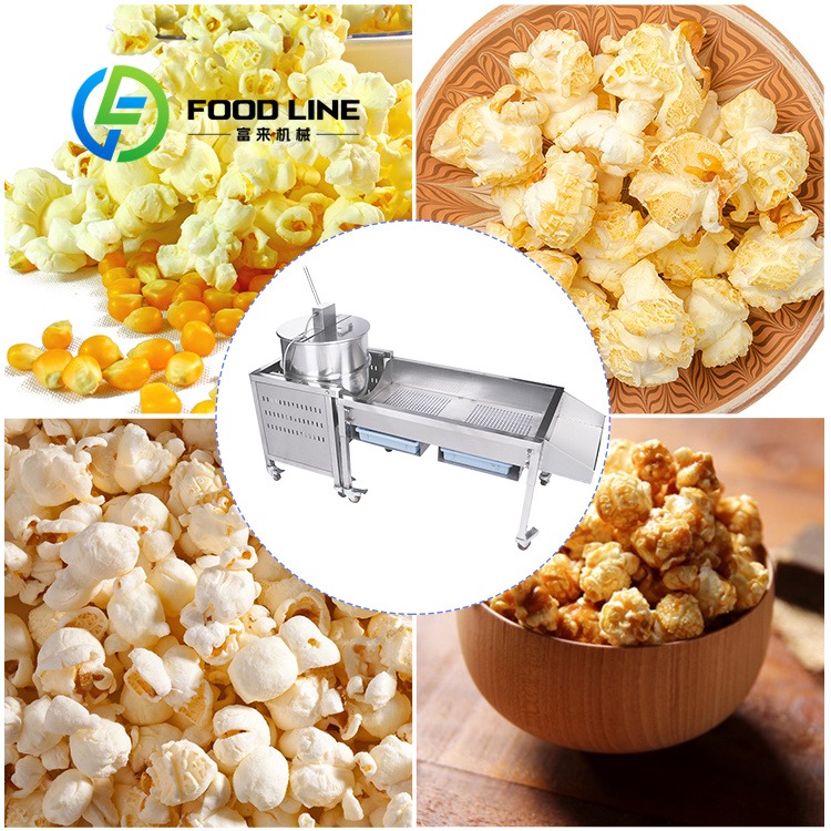 Caramel Popcorn Making Machine - Food Snacks Making Machine 评论和价格
