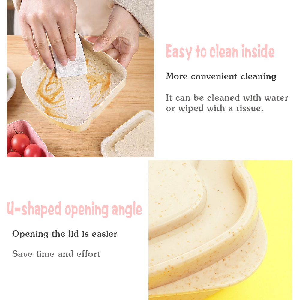 Portable Eco-Friendly Toast Be - Food Snacks Box 评论和价格